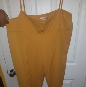 Suspender pants